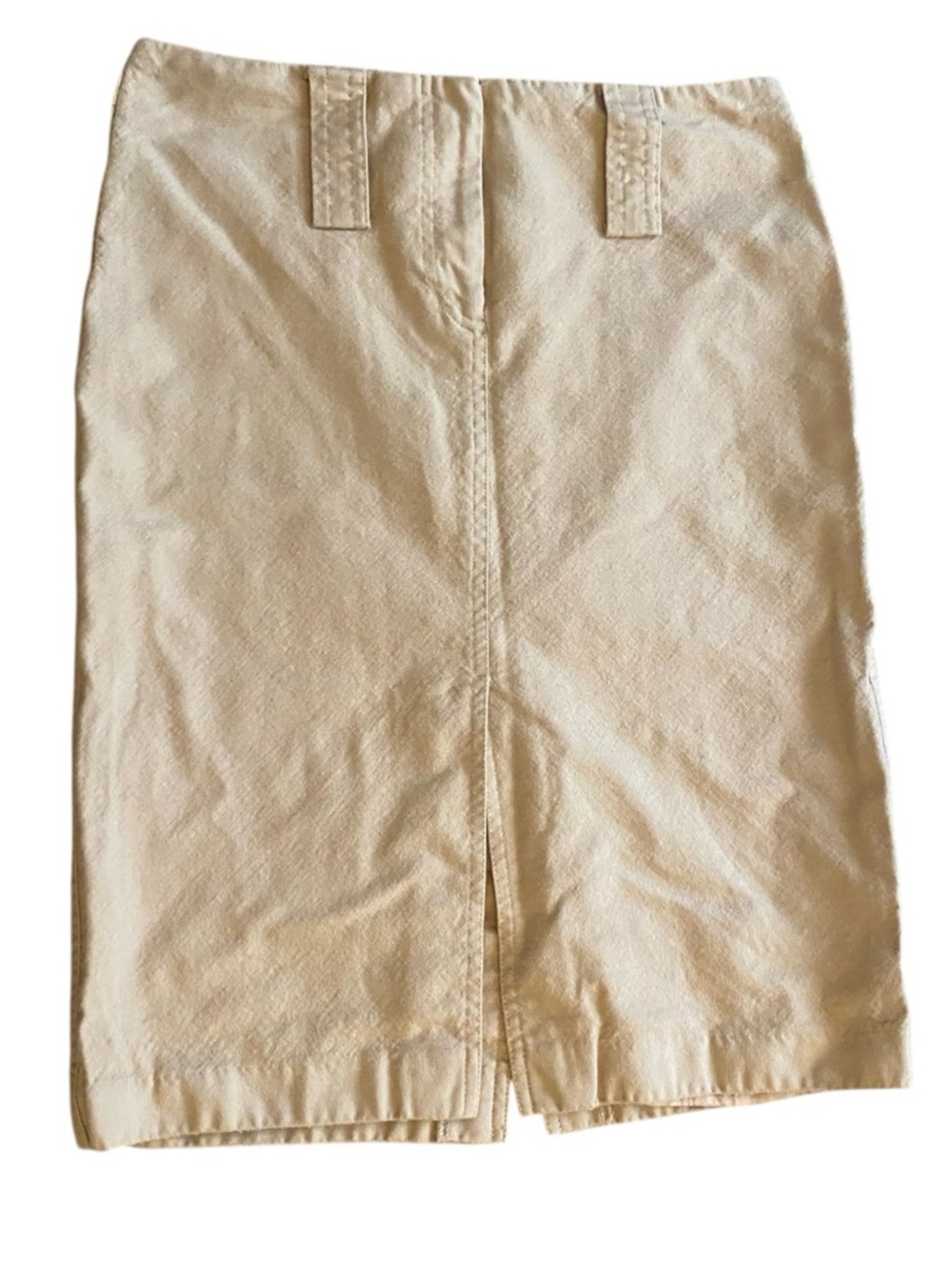 Express Beige Pencil Skirt